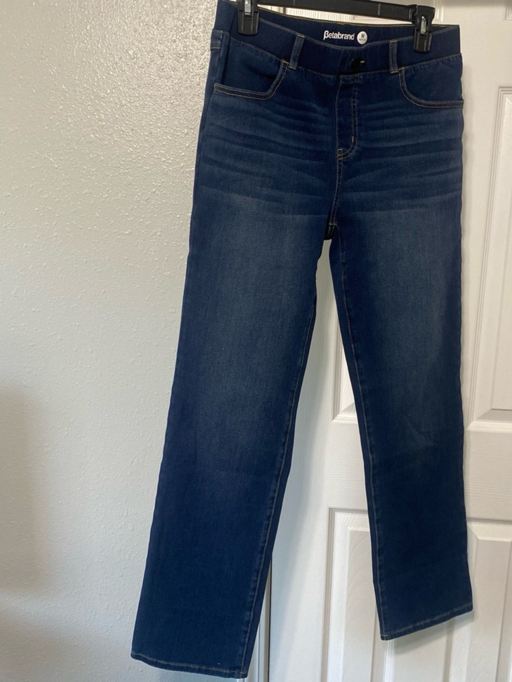 Women's Dark Blue Straight-Leg Jeans